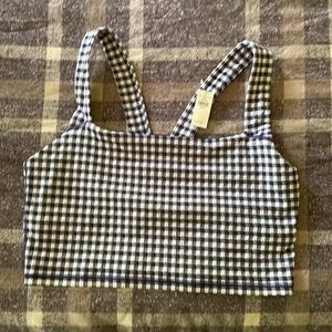 AE Longline built in bra tank/light sports bra